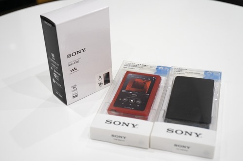 【3年保証加入】SONY NW-A105 Red <15GB>＋オプション
