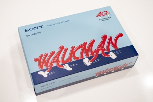ソニー40周年ウォークマン　NW-A100TPS 限定生産品